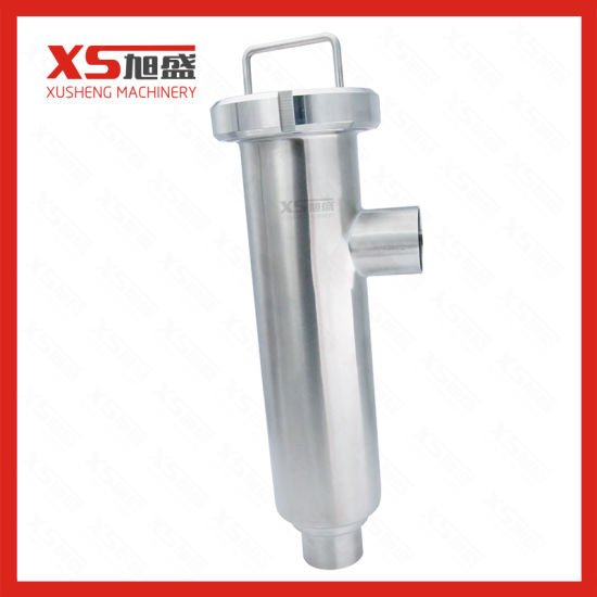 304 Stainless Steel Sanitary Weld Angle 90 Strainer