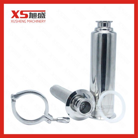 Stainless Steel Hygienic Sanitary Straight Filter