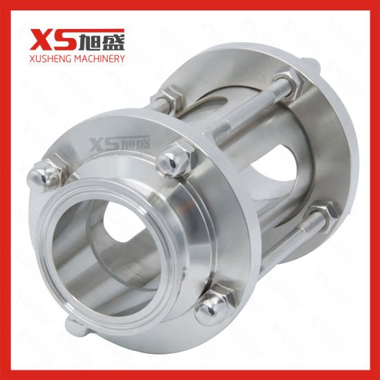 Stainless Steel 304 Sanitary Tri-Clamp Inline Sight Glass