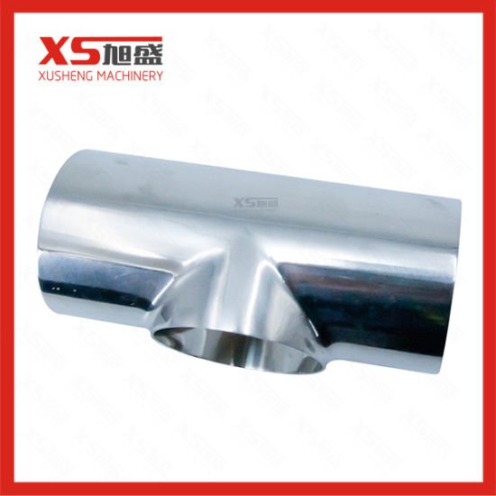 Stainless Steel Sanitary SS304 SS316L Short Equal Tee