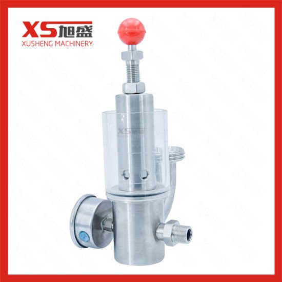 Sanitary Stainless Steel SS316L Elbow Pressure Release Valve