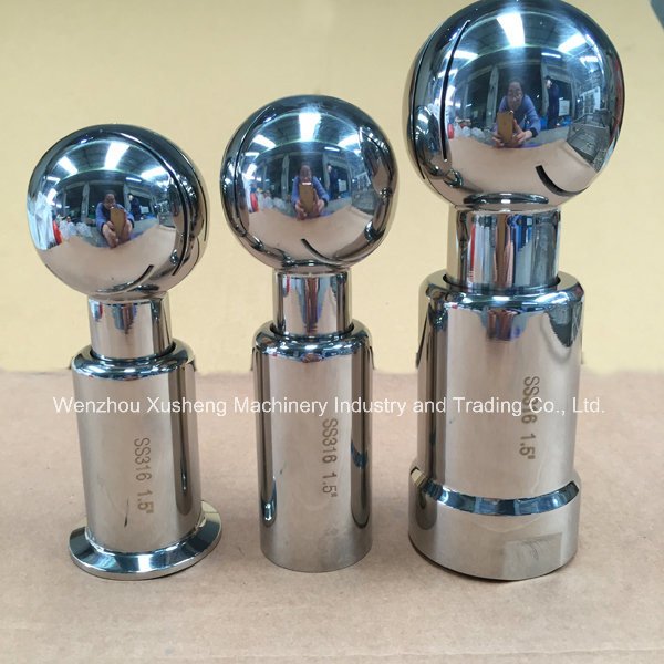 Stainless Steel SUS304 Spray Ball Nozzle with Union Assembly