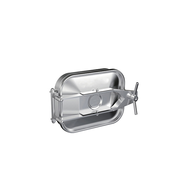 Sanitary Pressure Stainless Steel Rectangle Shape Tank Manway