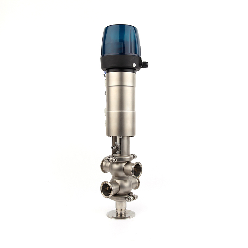 3 inch Sanitary Double Seat Mix proof Valves 