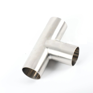 Sanitary Stainless Steel Pipe Fitting Long Equal Tee