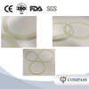 Clamp Transparent 2Inch Food Grade TC64MM Silicone Gasket without Lip
