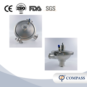SMS CPM0-2 2'' TC64MM Sanitary Stainless Steel SS316L Adjustable Pressure Constant Pressure Valve for Water Treatment Liquid Gas
