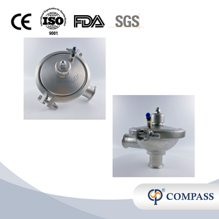 SMS CPM0-2 2'' TC64MM Sanitary Stainless Steel SS316L Adjustable Pressure Constant Pressure Valve for Water Treatment Liquid Gas