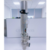 50.8MM Sanitary Stainless Steel 316L 21 Model LL Type Pneumatic Three-Way Weld Diverter Valve with Intelligent Valve Positioner