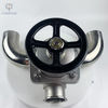 3" SS316L Sanitary Stainless Steel Weld U-type Diaphragm Valve