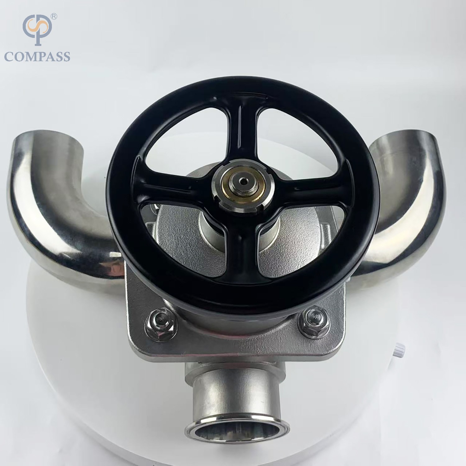 3" SS316L Sanitary Stainless Steel Weld U-type Diaphragm Valve