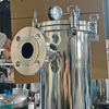 SS304 Stainless Steel Hygienic Side Entry Bag Filter with Plate Cover