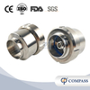 High Quality Flange Stainless Steel SS316L Food Grade Sterile Sanitary Grade DIN Union Check Valve