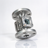 150LBS 1Inch SS304 Flange Cross Sight Glass with PTFE Gasket and Tempered Glass