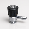 SS316L 12.7MM TC50.5MM Sterilize Sampling Valves for the Beauty Industry