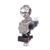2Inch 51MM Sanitary Hygienic Stainless Steel Food Grade SS304 SMS Pneumatic Clamp Butterfly Valve with Pneumatic Actuator+Solenoid Valve +Limit Switch