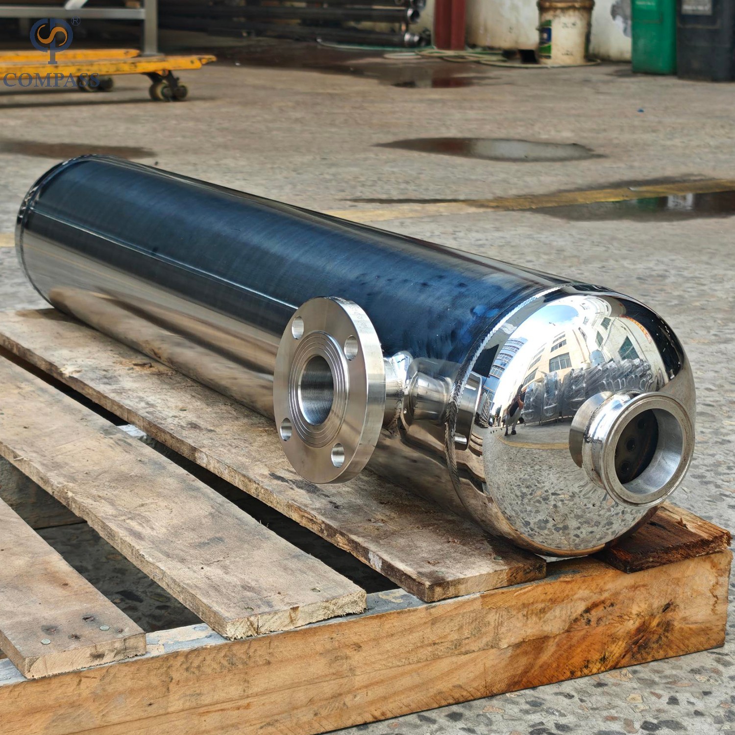 SS304 Food Grade Coiled Tube Heat Exchanger