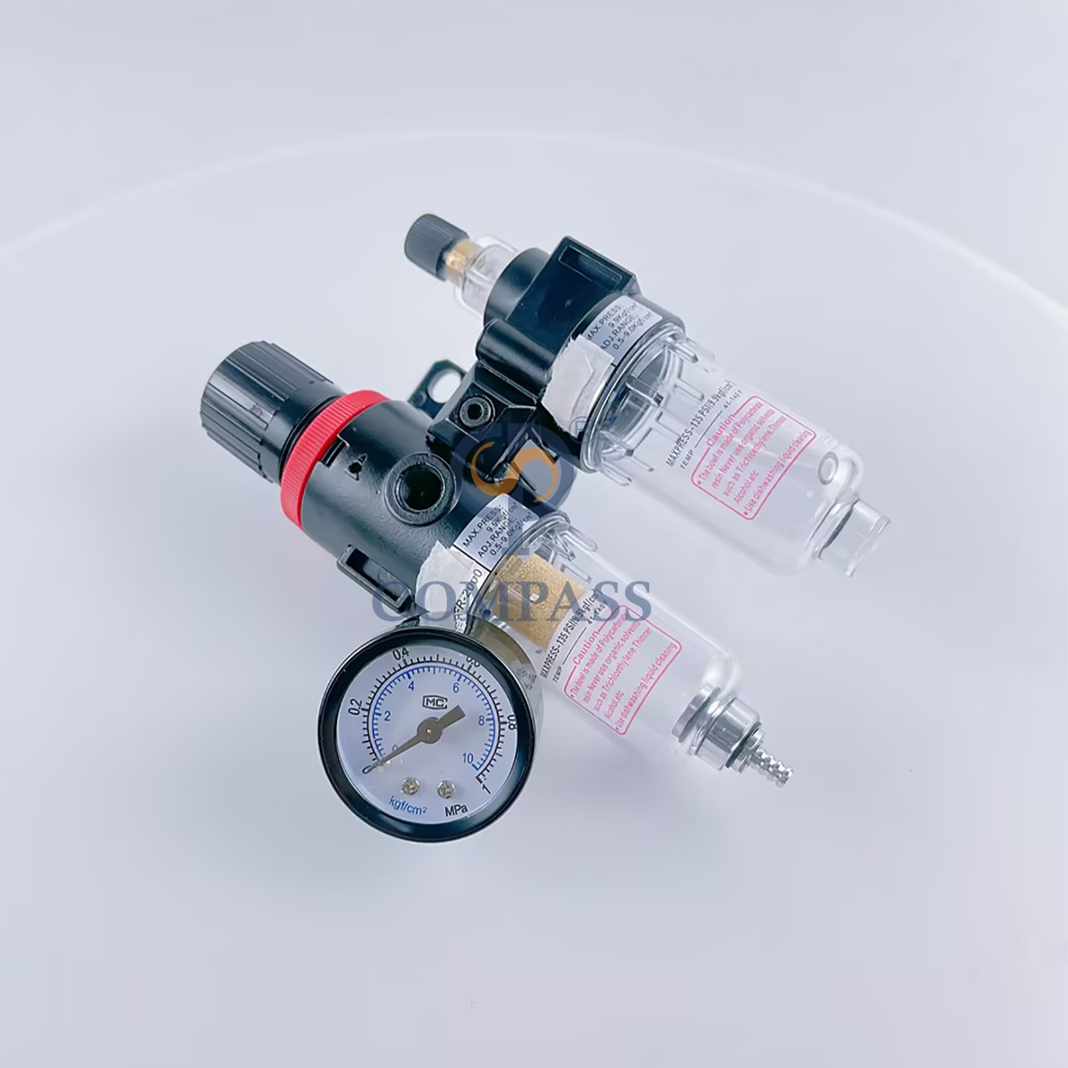 Made in China Sanitary Stainless Steel Filters AFR 2000 Copper Core Plastic and Iron 1/4'' Female Thread FL Reduced Pressure Filter 