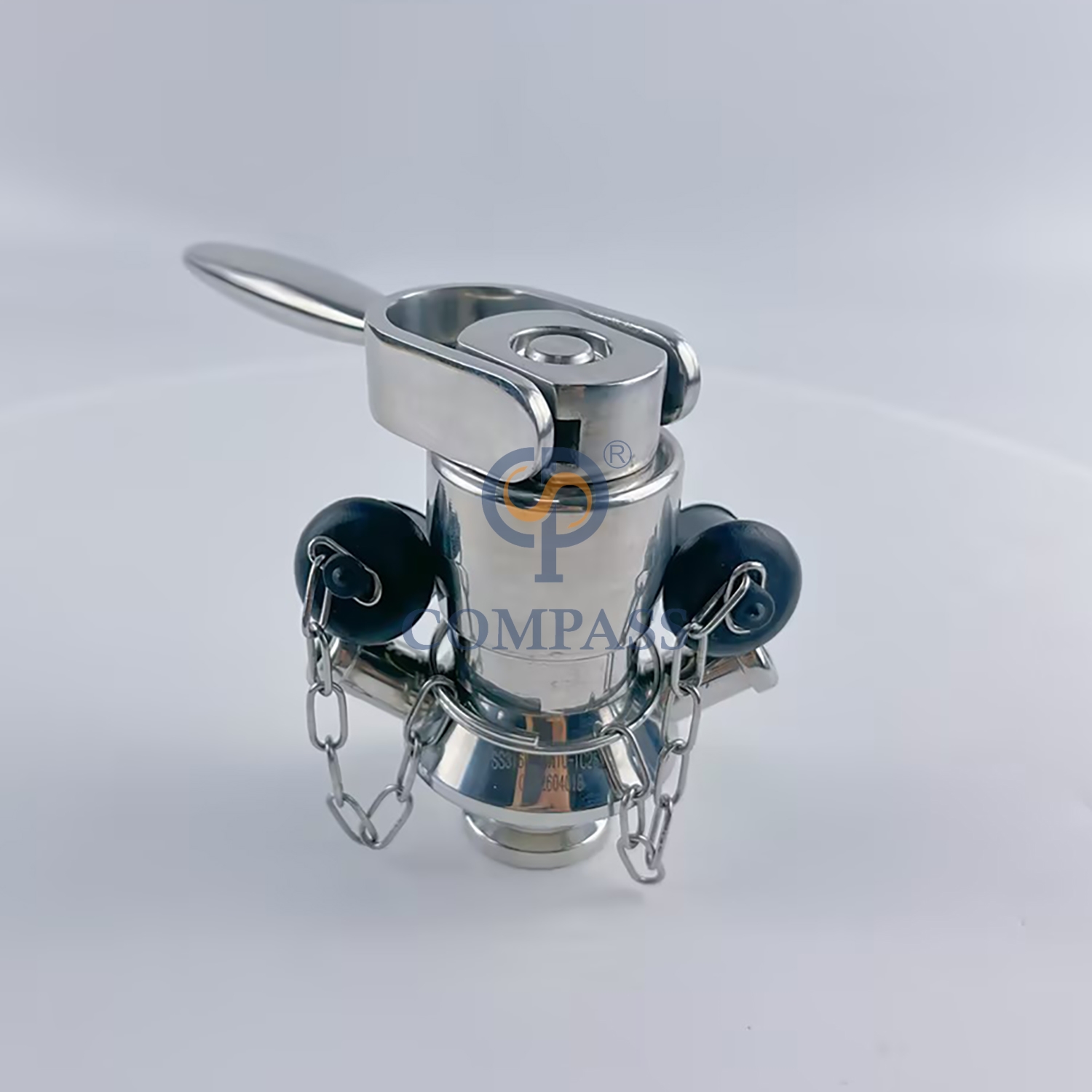 Best Selling DN10 TC 25.2MM SS316L Sanitary Stainless Steel Quickly Open Aseptic Clamp Sampling Valve with Silicone Seal