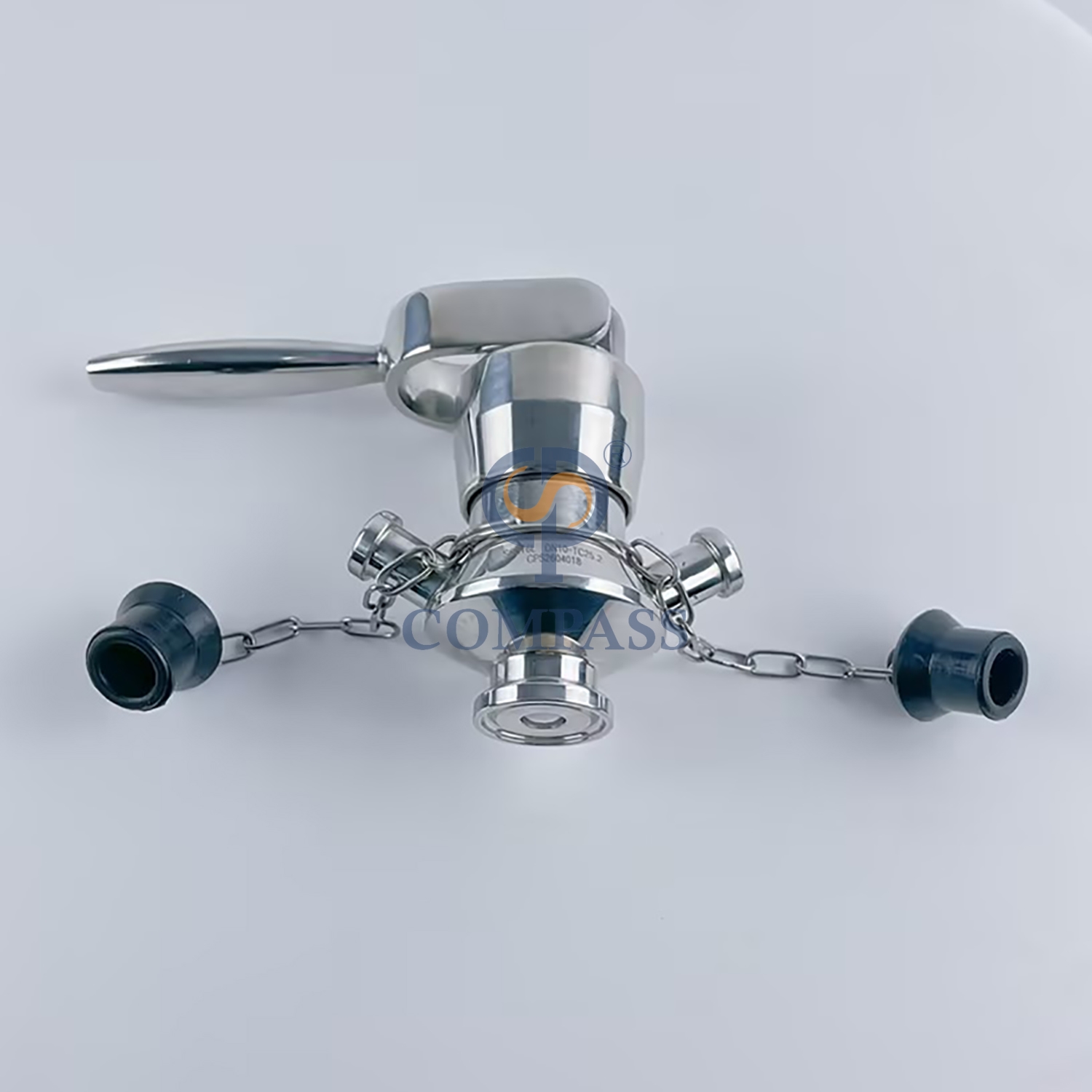 Best Selling DN10 TC 25.2MM SS316L Sanitary Stainless Steel Quickly Open Aseptic Clamp Sampling Valve with Silicone Seal