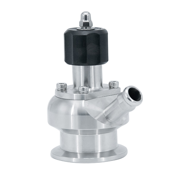 SGM Food Grade Sampling Valve with PTFE Sealing Ring And Single Sampling Port
