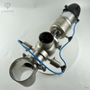 SS316L T22 Intelligent Pneumatic Double Seats Mix-proof Valve