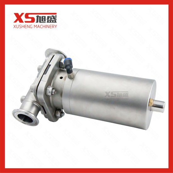 SS316L Clamping Diaphragm Valves with Stainless Steel Pneumatic Head