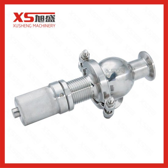 SS304 Stainless Steel Sanitary Hygienic Pressure Relief Valve