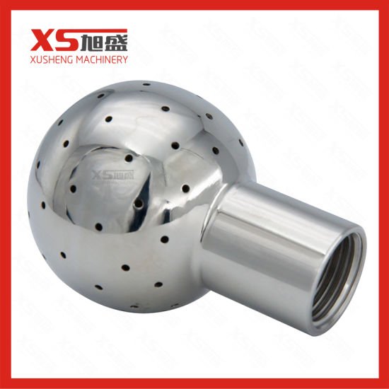 Stainless Steel Hygienic Pin Ends Static Spray Nozzle for Brewery Equipment