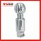 Stainless Steel Hygienic 360 Degree CIP Bolt Ends Static Cleaning Ball