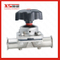 Sanitary Straight Pharmacy Clamp Diaphragm Valve with Plastic Handle