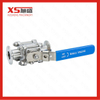 Stainless Steel SS316L Food Grade Encapsulated TC Ball Valve 