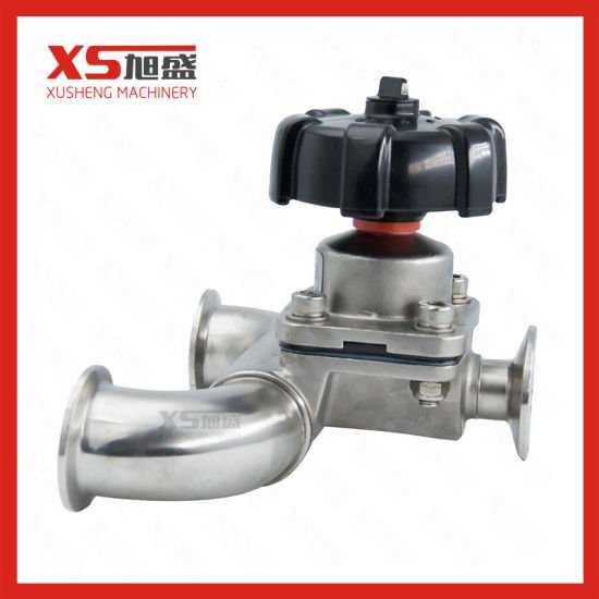 Stainless Steel Pharmaceutical U-Type Diaphragm Valve with PTFE + EPDM