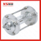 Stainless Steel Sanitary Hygienic Weld-Weld Sight Glass