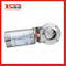 Stainless Steel Sanitary Hygienic Weld-Weld Pneumatic Butterfly Valves