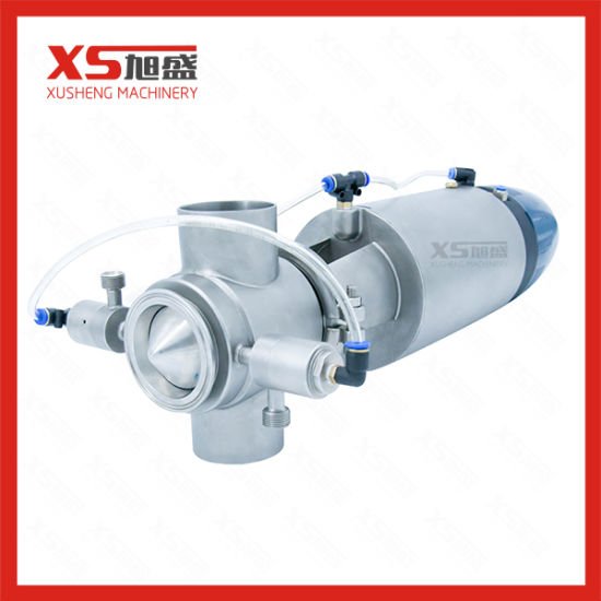 Stainless Steel Food Grade Mixproof Valve with Control Head