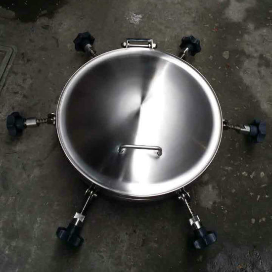 500mm Stainless Steel Ss316L Round Pressure Manway