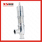 38.1mm Stainless Steel Ss304 Ss316L Sanitary Hygienic Pneumatic Safety Relief Valve