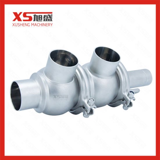 Stainless Steel Sanitary Hygienic Manual Reversal Valve