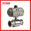 Actuator Pneumatic Sanitary L Port Clamp Ball Valve