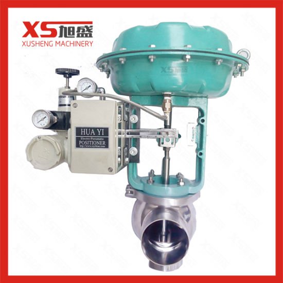 Stainless Steel Automatic Membrane Control Valve with 4~2mA Positioner