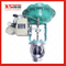 Sanitary Pneumatic Diaphragm Control Valve with Positioner