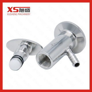 Sanitary Stainless Steel SS304 Vsn Triclamp Sampling Cock Sample Valve