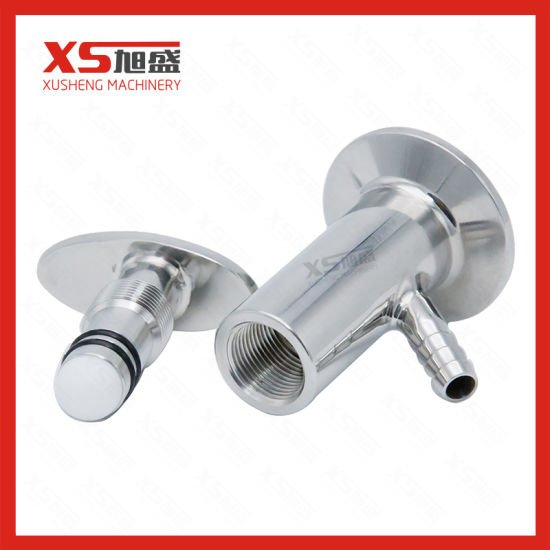 Sanitary Stainless Steel SS304 Vsn Triclamp Sampling Cock Sample Valve