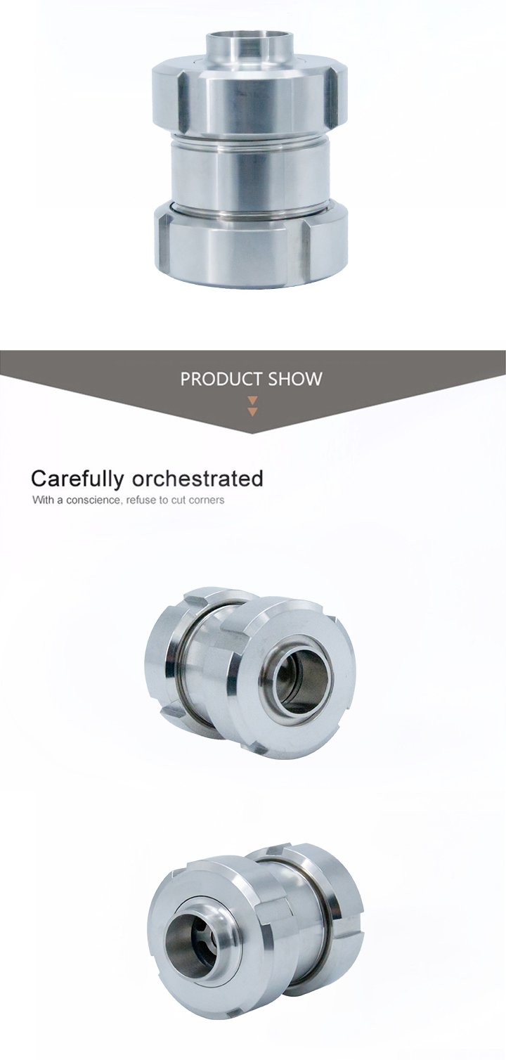 Dn65 Stainless Steel SS304 SS316L Sanitary One-Way Check Valves