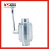 SS304 Stainless Steel Welding Straight Ball Valves