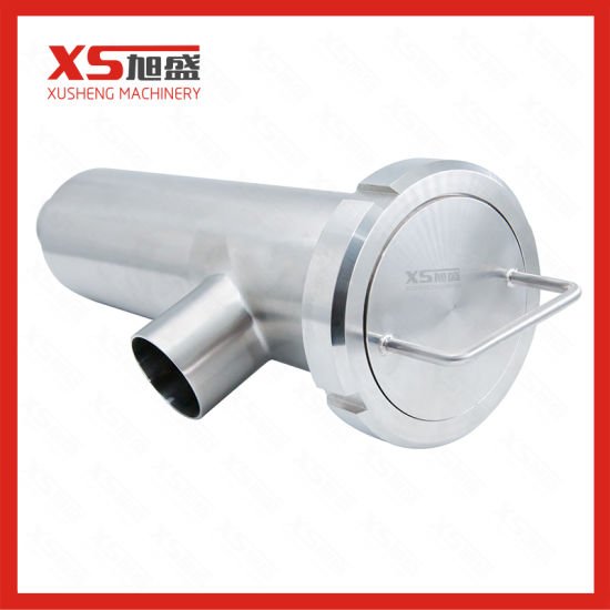 316L Stainless Steel Hygienic Clamping Angle Type Strainer