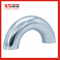 Stainless Steel Mirror Polished Welding SS304 180 Degree Elbow Bend