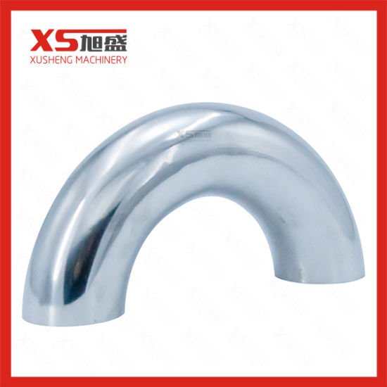 Stainless Steel Mirror Polished Welding SS304 180 Degree Elbow Bend