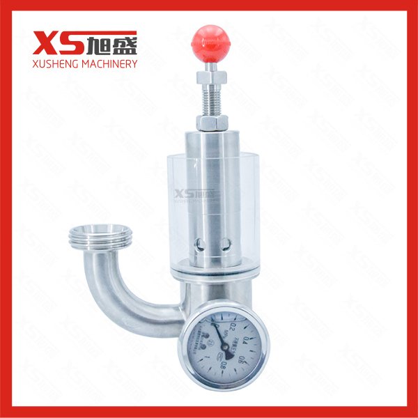 Sanitary Stainless Steel SS316L Elbow Pressure Release Valve